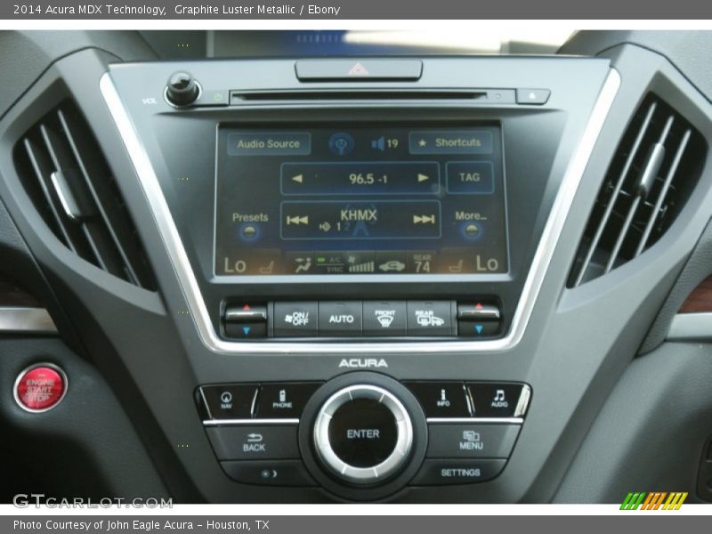 Graphite Luster Metallic / Ebony 2014 Acura MDX Technology