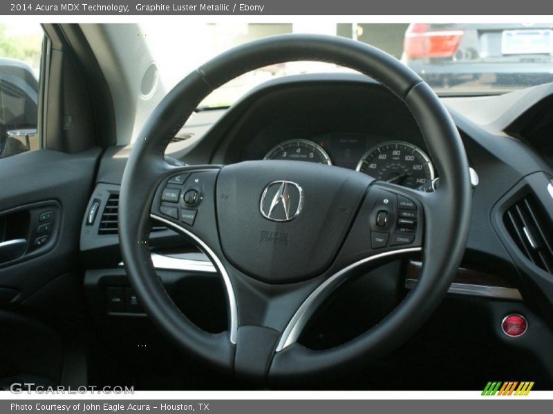 Graphite Luster Metallic / Ebony 2014 Acura MDX Technology