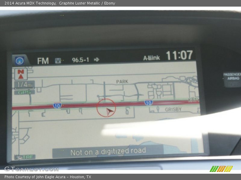 Graphite Luster Metallic / Ebony 2014 Acura MDX Technology