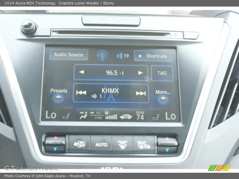 Graphite Luster Metallic / Ebony 2014 Acura MDX Technology