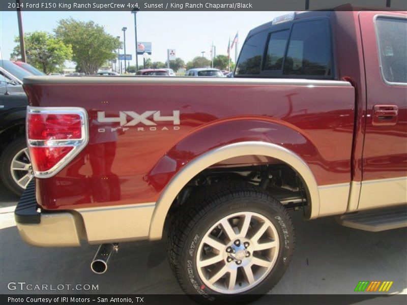 Sunset / King Ranch Chaparral/Black 2014 Ford F150 King Ranch SuperCrew 4x4