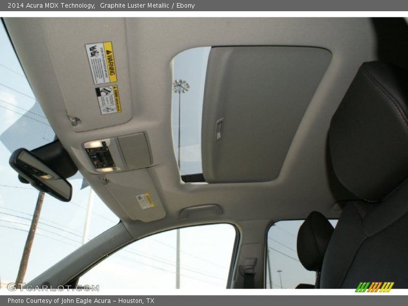 Graphite Luster Metallic / Ebony 2014 Acura MDX Technology