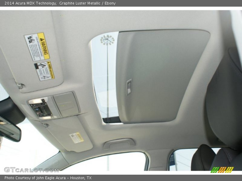 Graphite Luster Metallic / Ebony 2014 Acura MDX Technology
