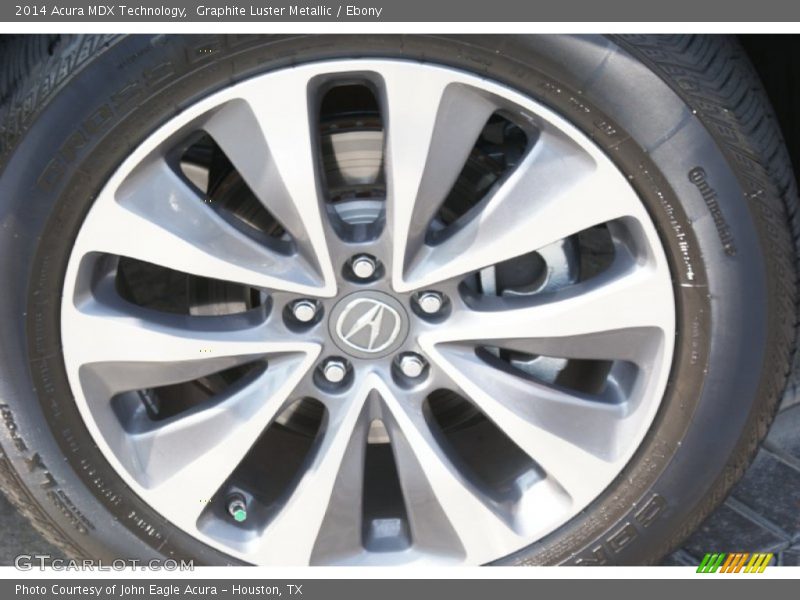 Graphite Luster Metallic / Ebony 2014 Acura MDX Technology