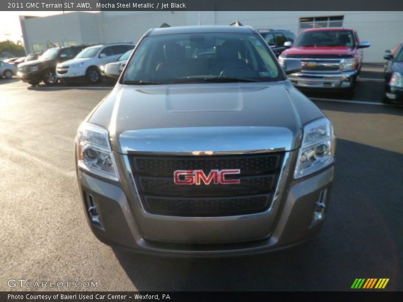 Mocha Steel Metallic / Jet Black 2011 GMC Terrain SLT AWD