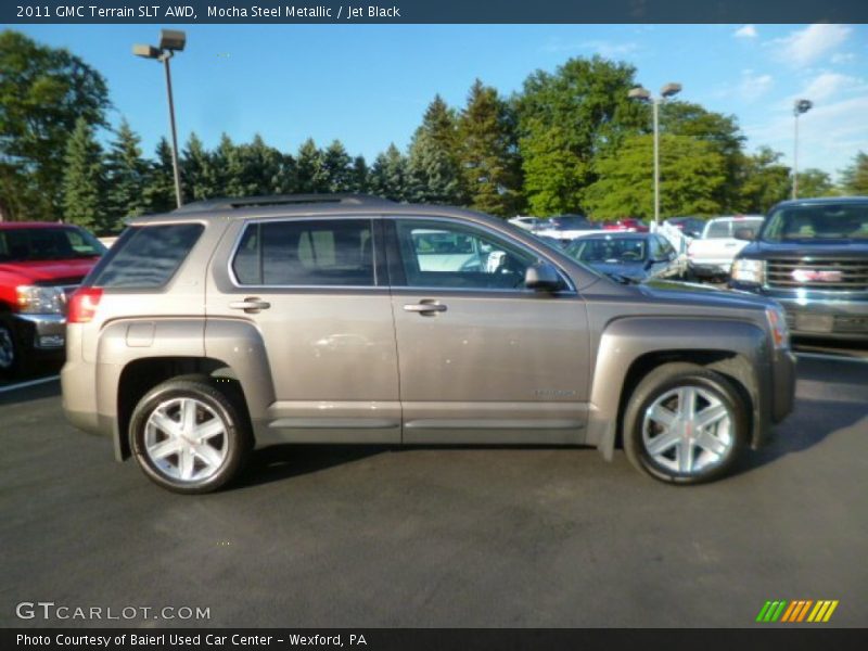 Mocha Steel Metallic / Jet Black 2011 GMC Terrain SLT AWD