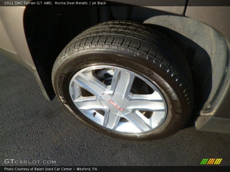 Mocha Steel Metallic / Jet Black 2011 GMC Terrain SLT AWD