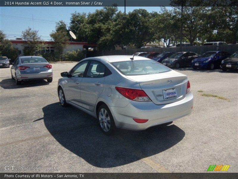 Ironman Silver / Gray 2014 Hyundai Accent GLS 4 Door
