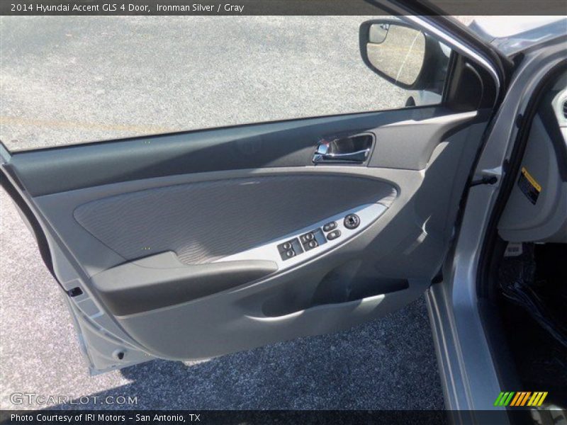 Ironman Silver / Gray 2014 Hyundai Accent GLS 4 Door