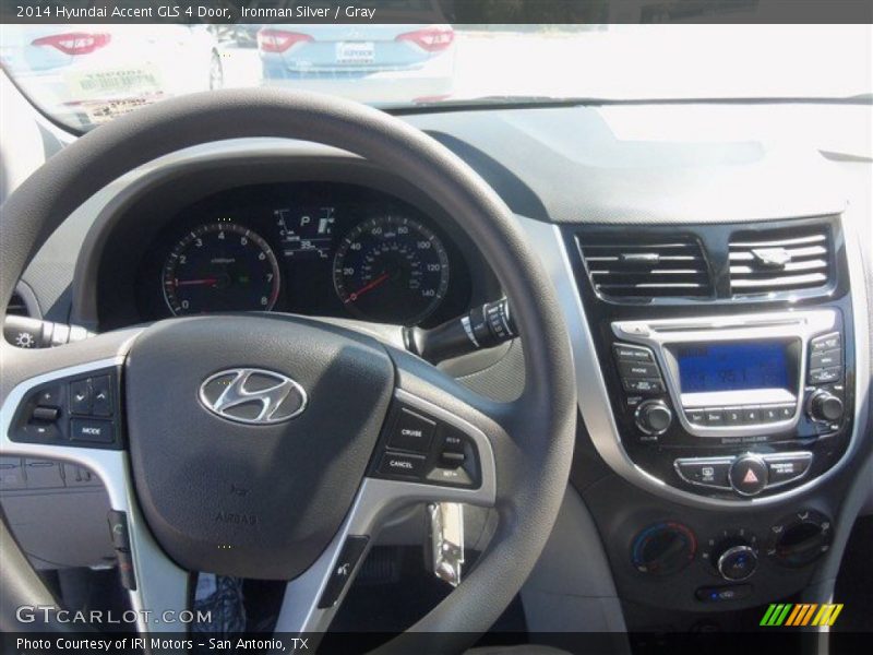 Ironman Silver / Gray 2014 Hyundai Accent GLS 4 Door