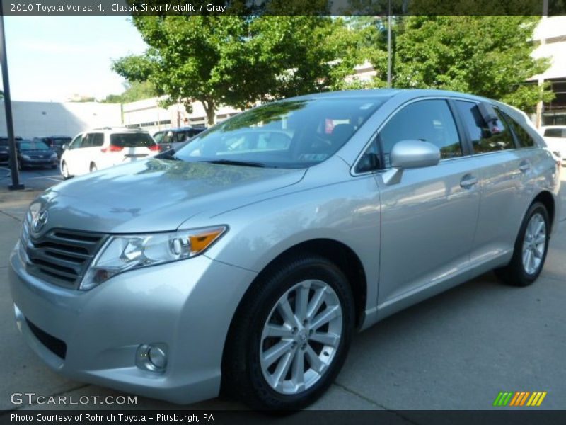 Classic Silver Metallic / Gray 2010 Toyota Venza I4