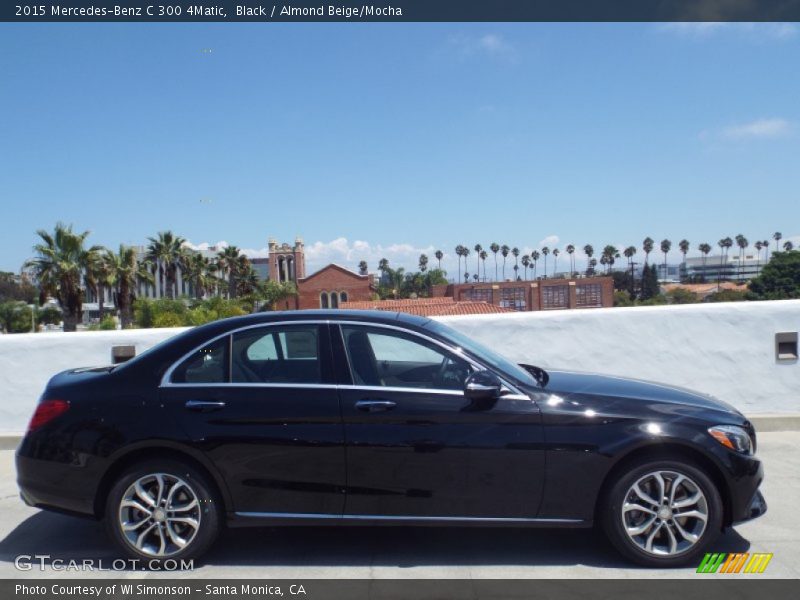 Black / Almond Beige/Mocha 2015 Mercedes-Benz C 300 4Matic