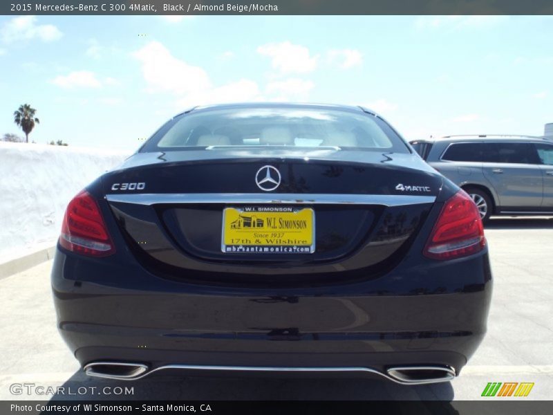Black / Almond Beige/Mocha 2015 Mercedes-Benz C 300 4Matic