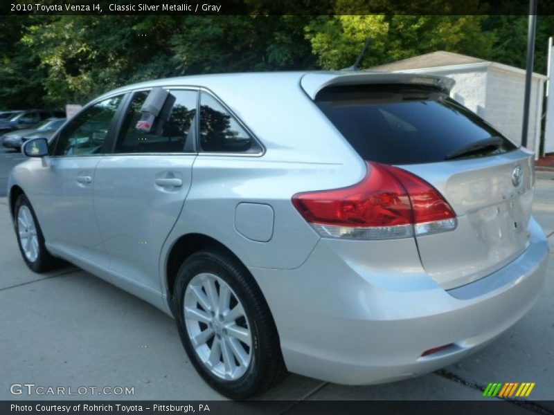 Classic Silver Metallic / Gray 2010 Toyota Venza I4