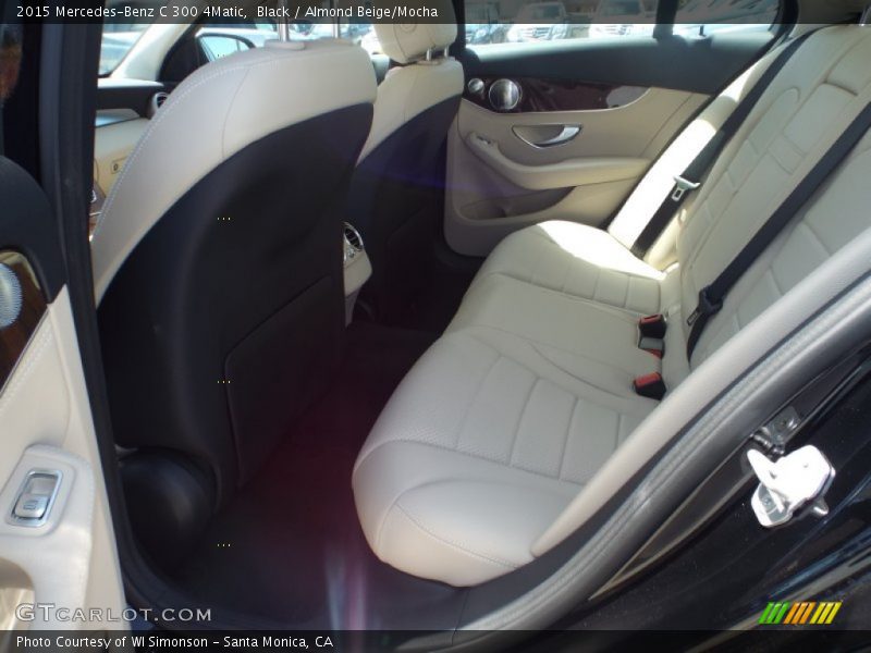 Black / Almond Beige/Mocha 2015 Mercedes-Benz C 300 4Matic