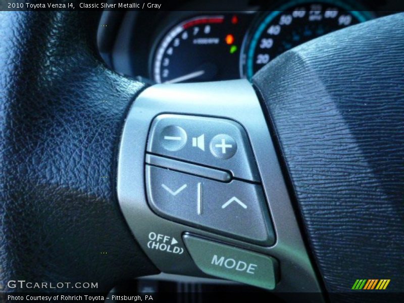 Classic Silver Metallic / Gray 2010 Toyota Venza I4