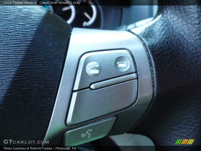 Classic Silver Metallic / Gray 2010 Toyota Venza I4