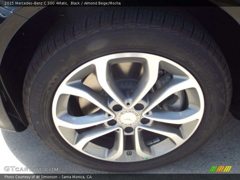 Black / Almond Beige/Mocha 2015 Mercedes-Benz C 300 4Matic