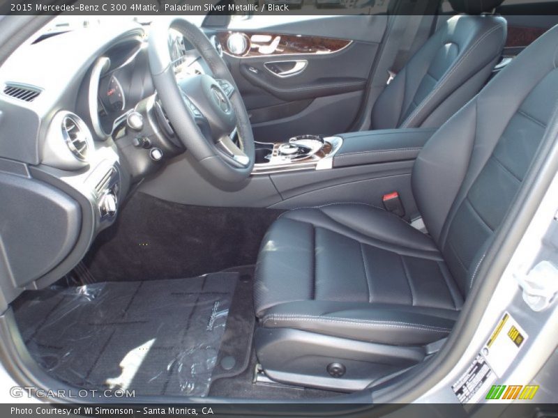  2015 C 300 4Matic Black Interior