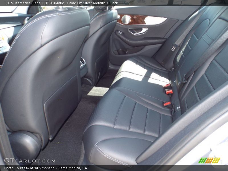 Rear Seat of 2015 C 300 4Matic