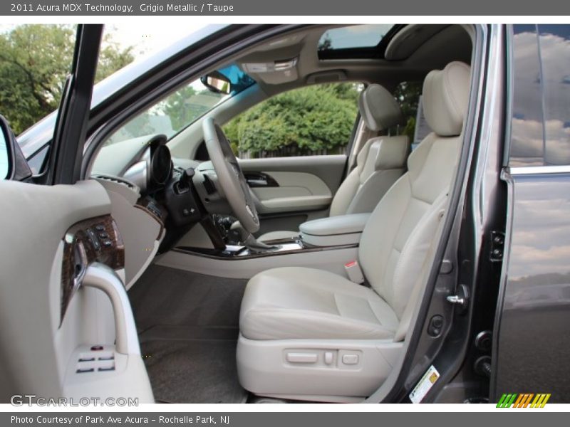 Grigio Metallic / Taupe 2011 Acura MDX Technology