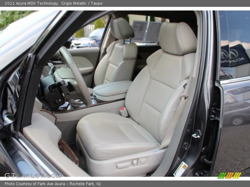 Grigio Metallic / Taupe 2011 Acura MDX Technology