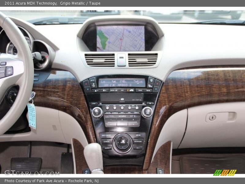 Grigio Metallic / Taupe 2011 Acura MDX Technology