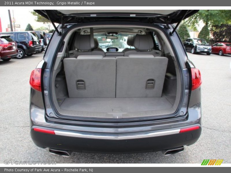 Grigio Metallic / Taupe 2011 Acura MDX Technology