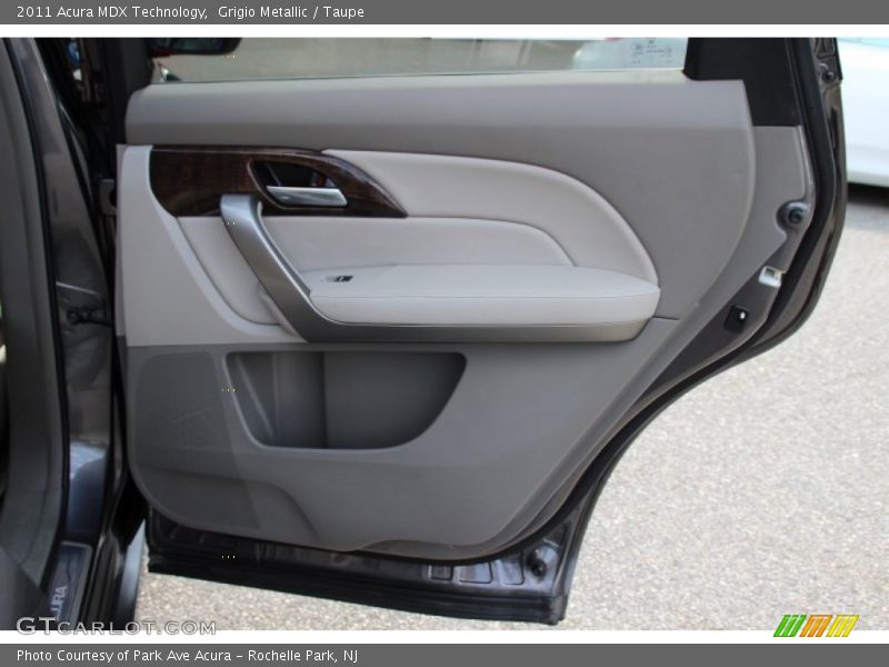 Grigio Metallic / Taupe 2011 Acura MDX Technology