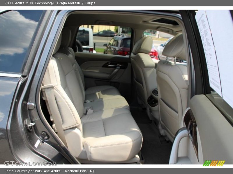 Grigio Metallic / Taupe 2011 Acura MDX Technology