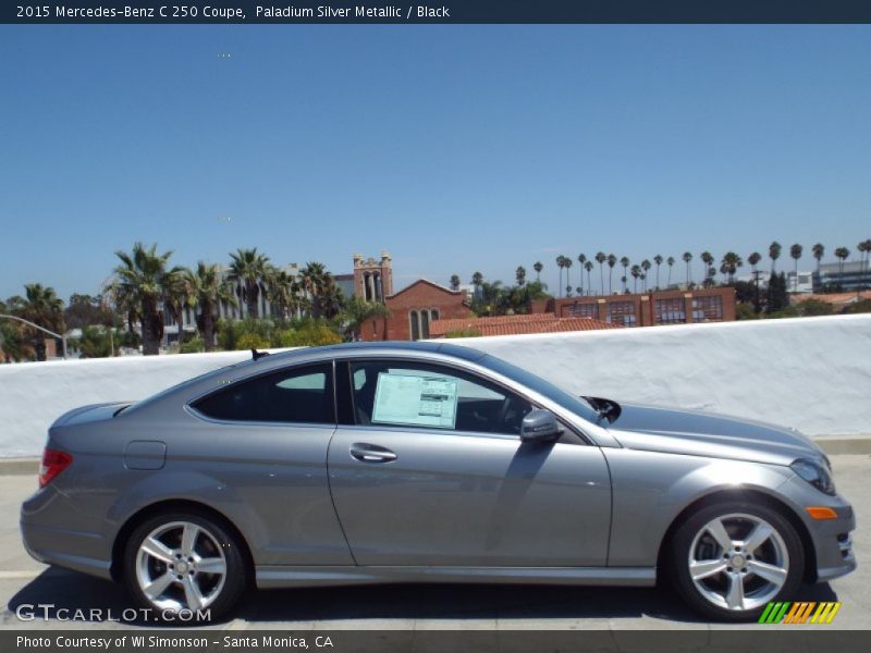  2015 C 250 Coupe Paladium Silver Metallic
