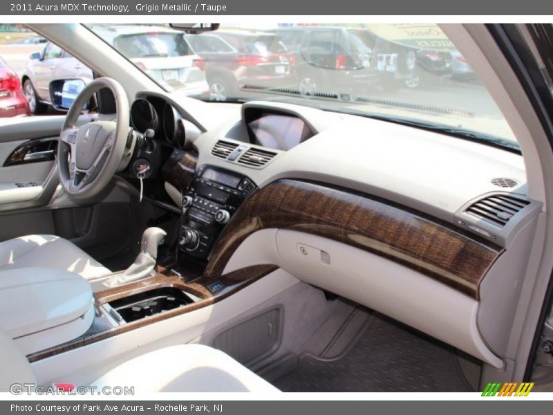 Grigio Metallic / Taupe 2011 Acura MDX Technology
