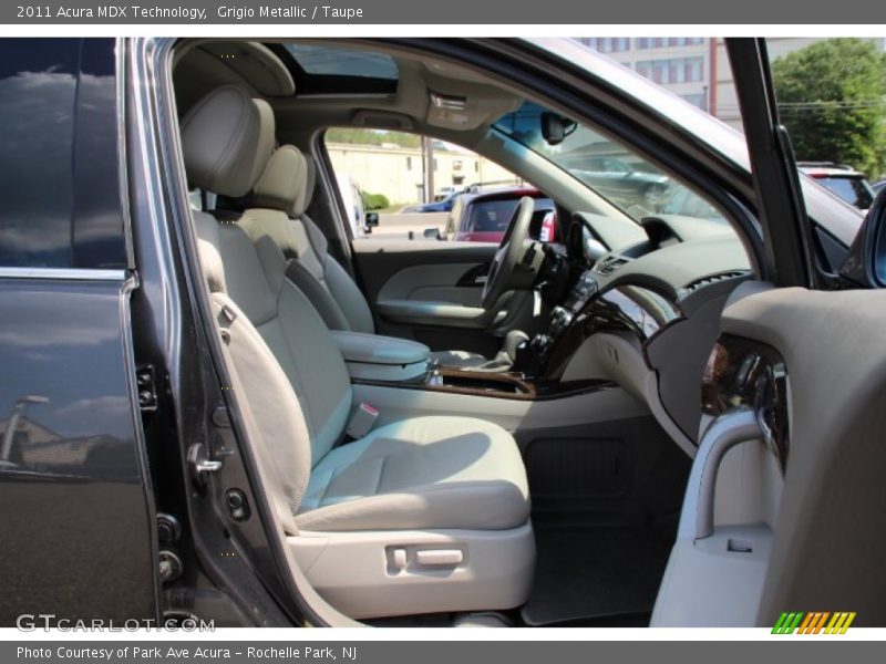 Grigio Metallic / Taupe 2011 Acura MDX Technology