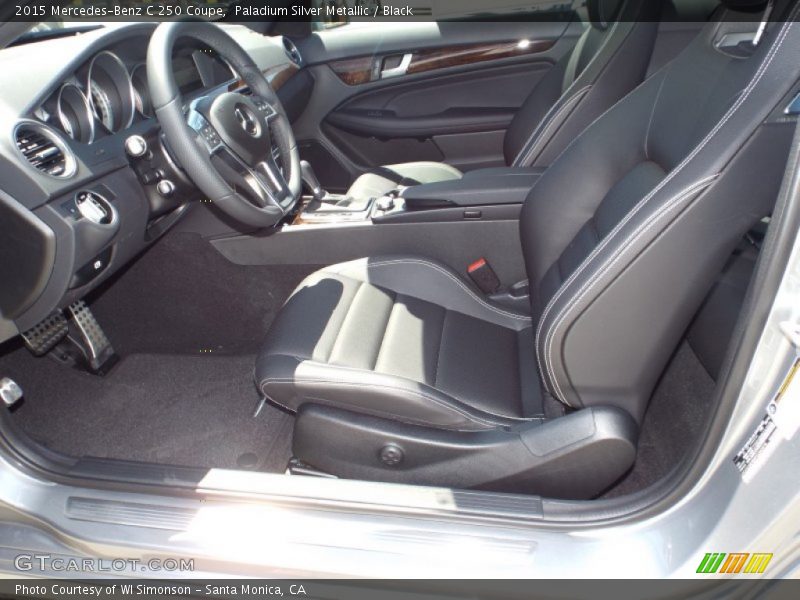  2015 C 250 Coupe Black Interior
