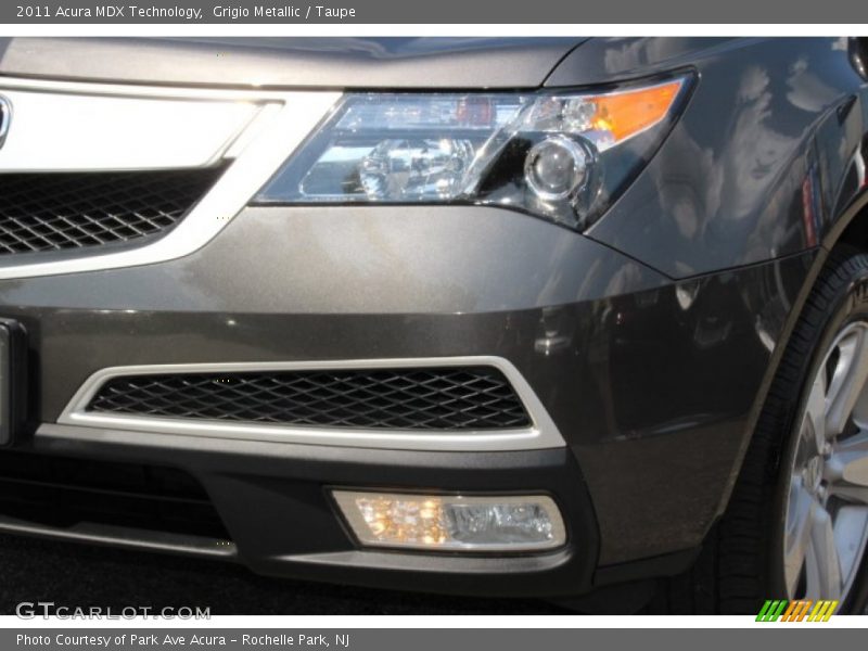 Grigio Metallic / Taupe 2011 Acura MDX Technology