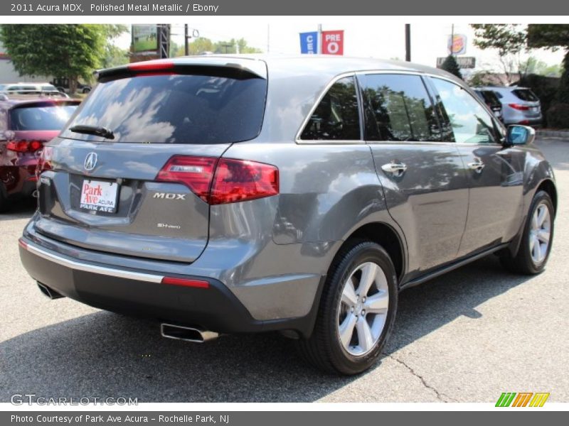 Polished Metal Metallic / Ebony 2011 Acura MDX