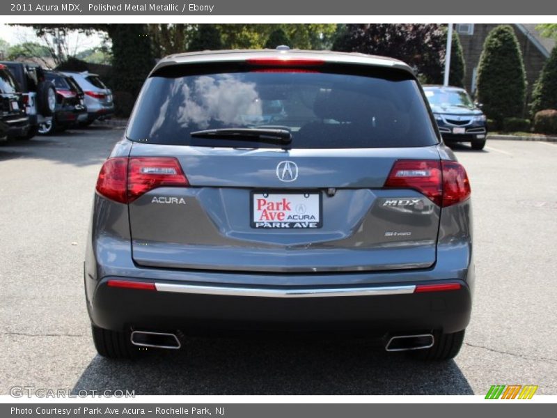 Polished Metal Metallic / Ebony 2011 Acura MDX