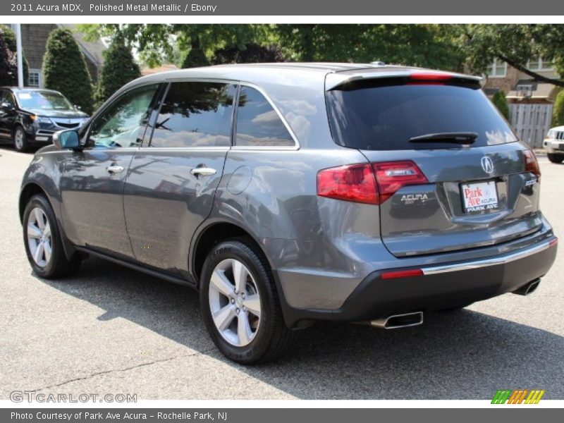 Polished Metal Metallic / Ebony 2011 Acura MDX