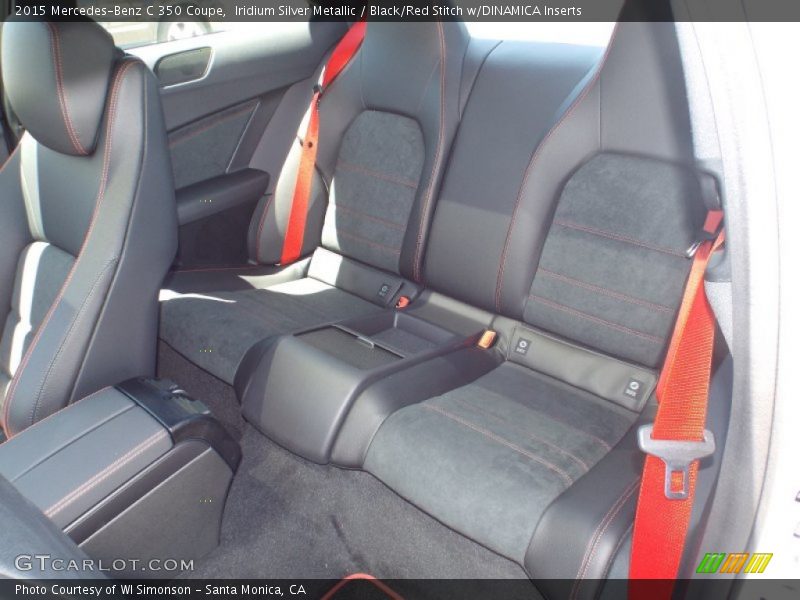 Rear Seat of 2015 C 350 Coupe