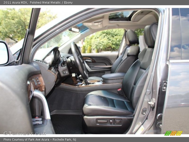 Polished Metal Metallic / Ebony 2011 Acura MDX