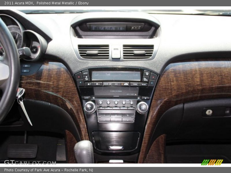 Polished Metal Metallic / Ebony 2011 Acura MDX