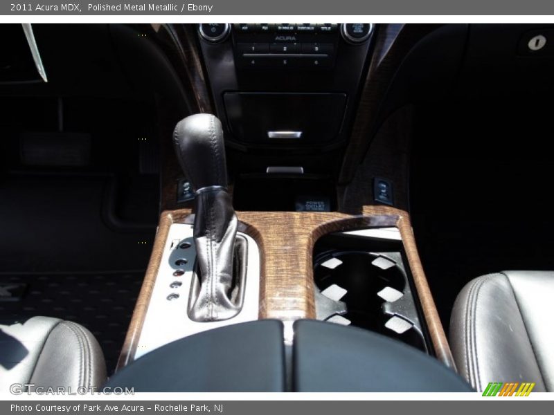 Polished Metal Metallic / Ebony 2011 Acura MDX