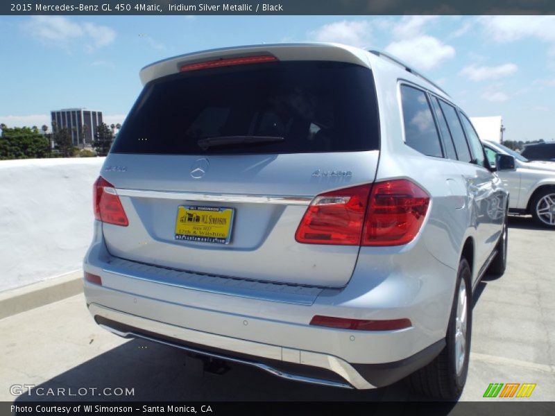 Iridium Silver Metallic / Black 2015 Mercedes-Benz GL 450 4Matic