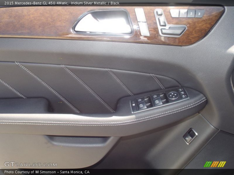 Iridium Silver Metallic / Black 2015 Mercedes-Benz GL 450 4Matic