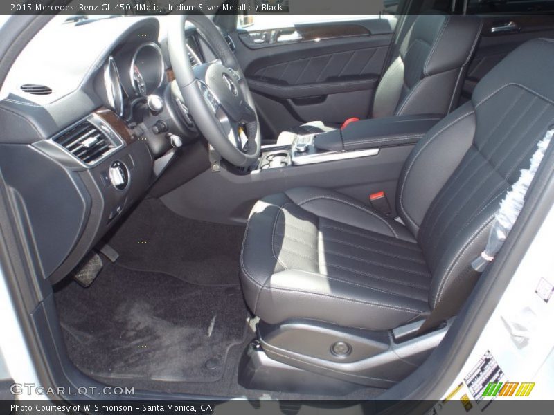 Iridium Silver Metallic / Black 2015 Mercedes-Benz GL 450 4Matic