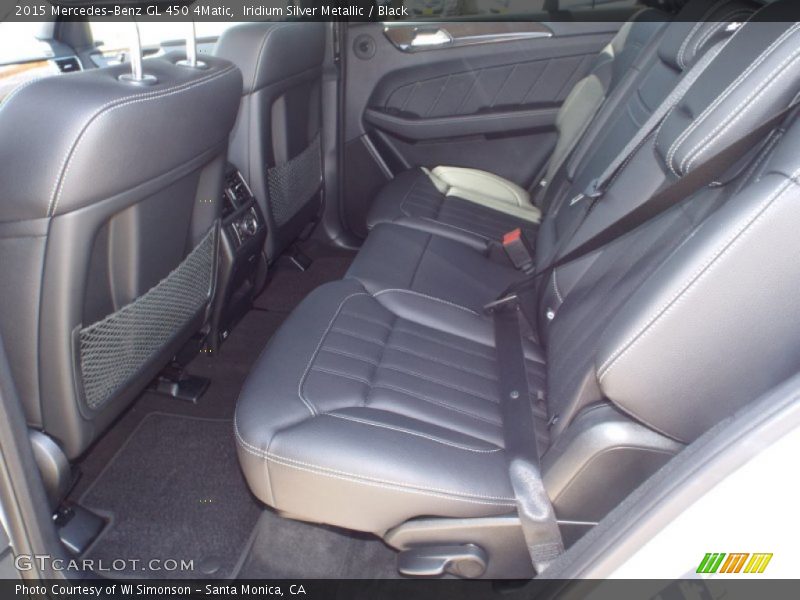 Iridium Silver Metallic / Black 2015 Mercedes-Benz GL 450 4Matic