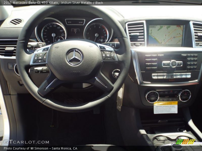 Iridium Silver Metallic / Black 2015 Mercedes-Benz GL 450 4Matic