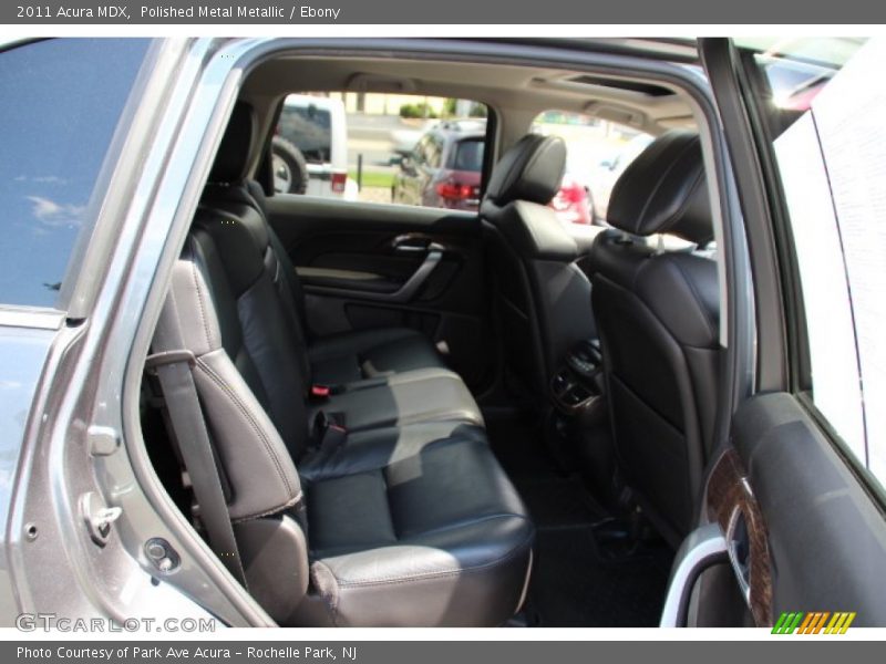 Polished Metal Metallic / Ebony 2011 Acura MDX