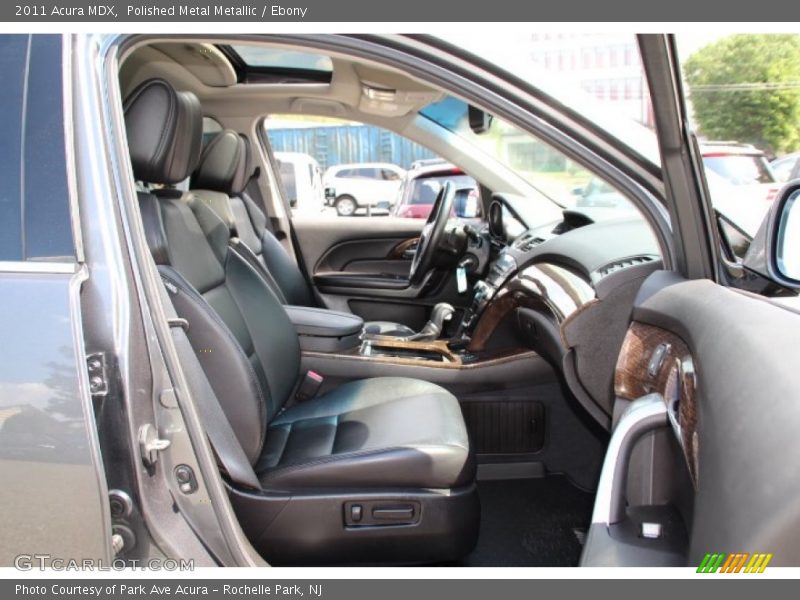 Polished Metal Metallic / Ebony 2011 Acura MDX