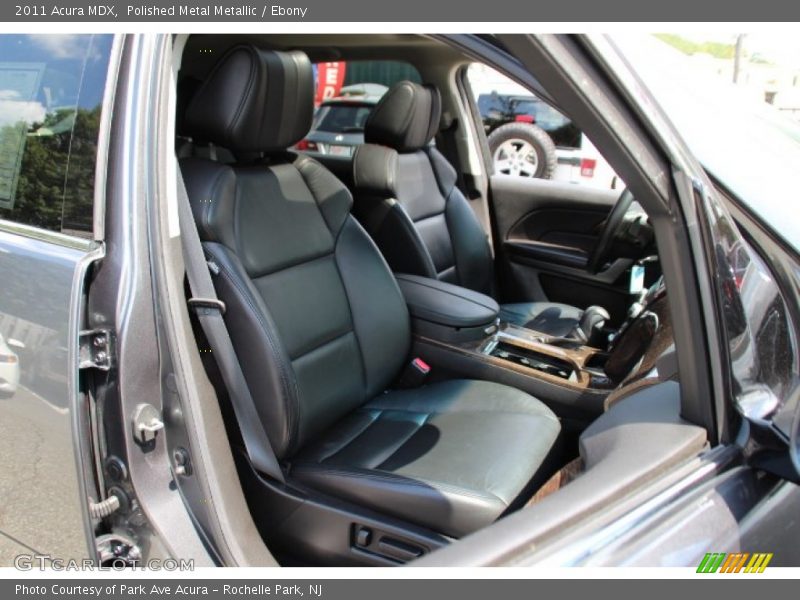 Polished Metal Metallic / Ebony 2011 Acura MDX